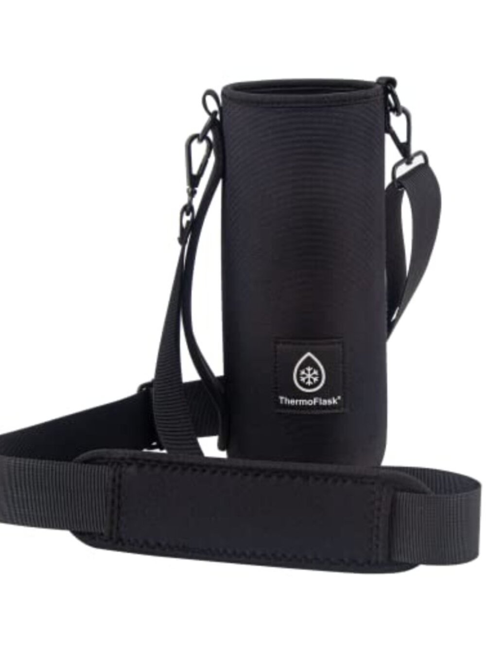 Neoprene Water Bottle Sling Carrier Packable Adjustable Shoulder Strap